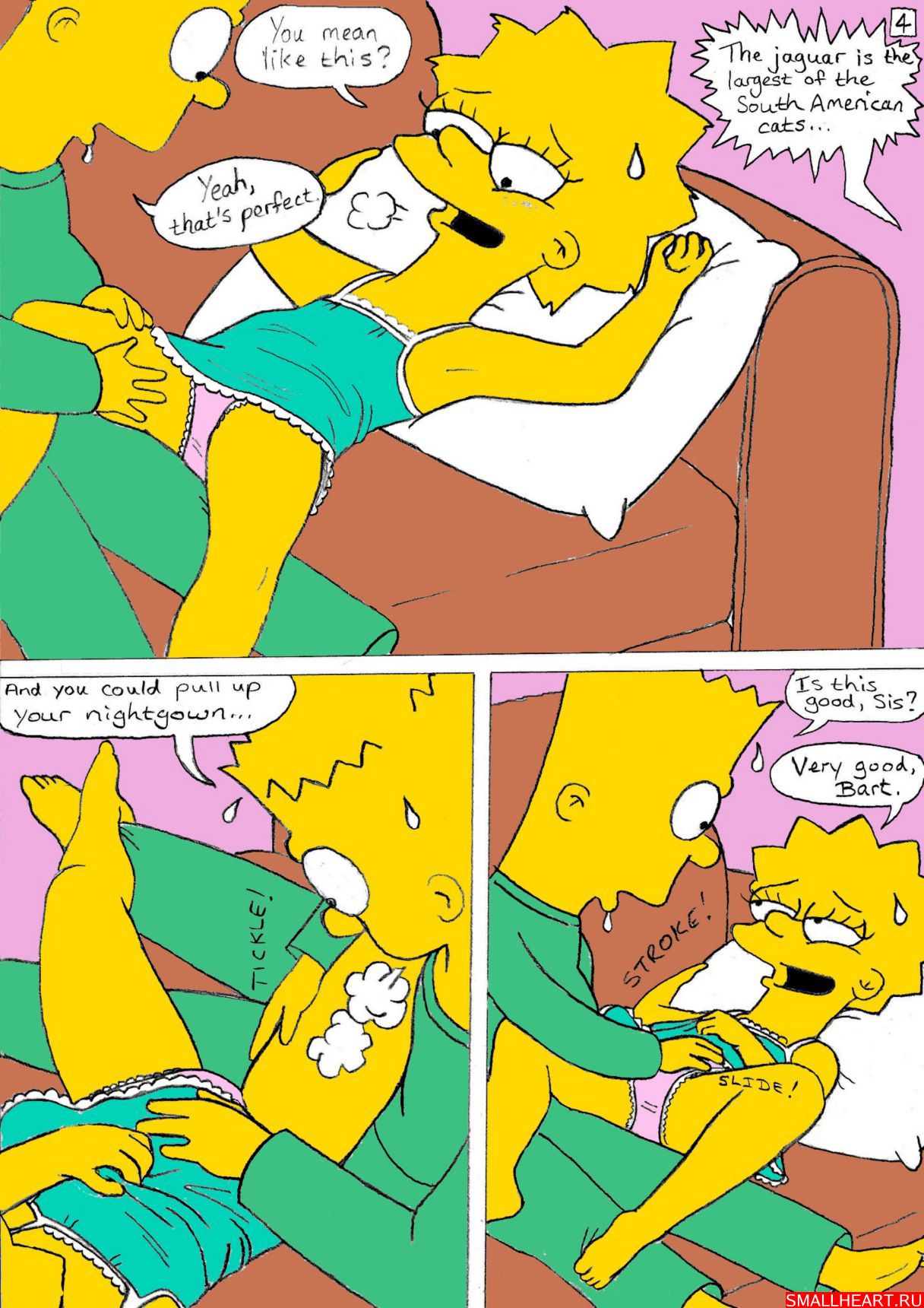 Порно Мультики Барт И Лиза.